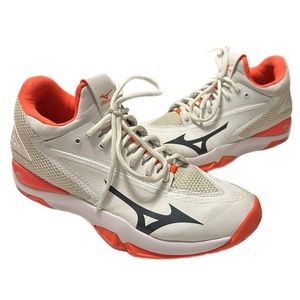 Mizuno Women Wave Impulse SE ALL COURT Tennis Shoes Fiery‎ Coral